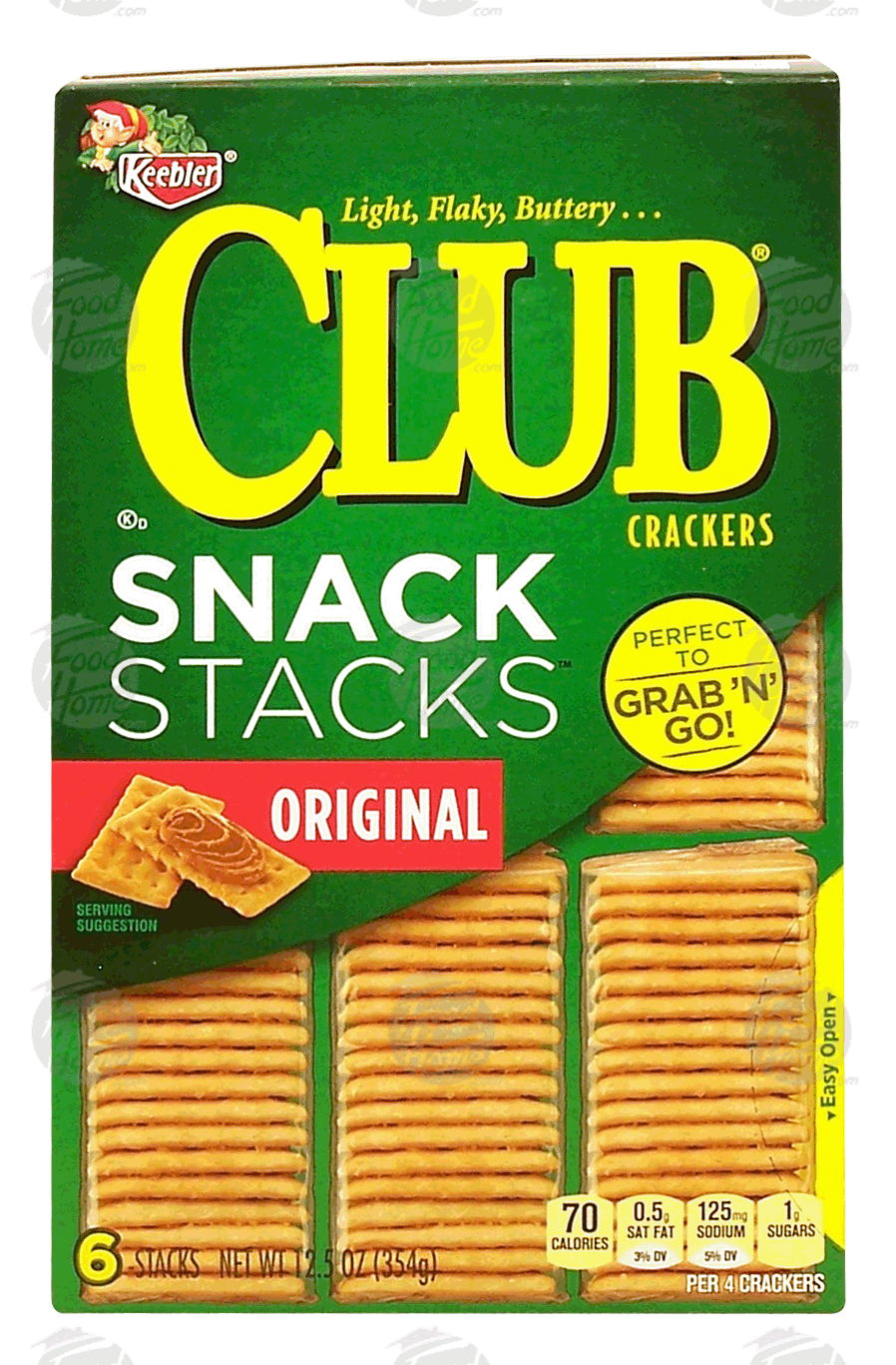 Keebler Club original crackers, 6-stacks Full-Size Picture